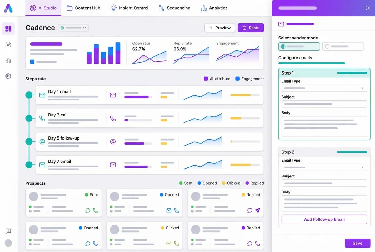 Send and Track in Salesloft