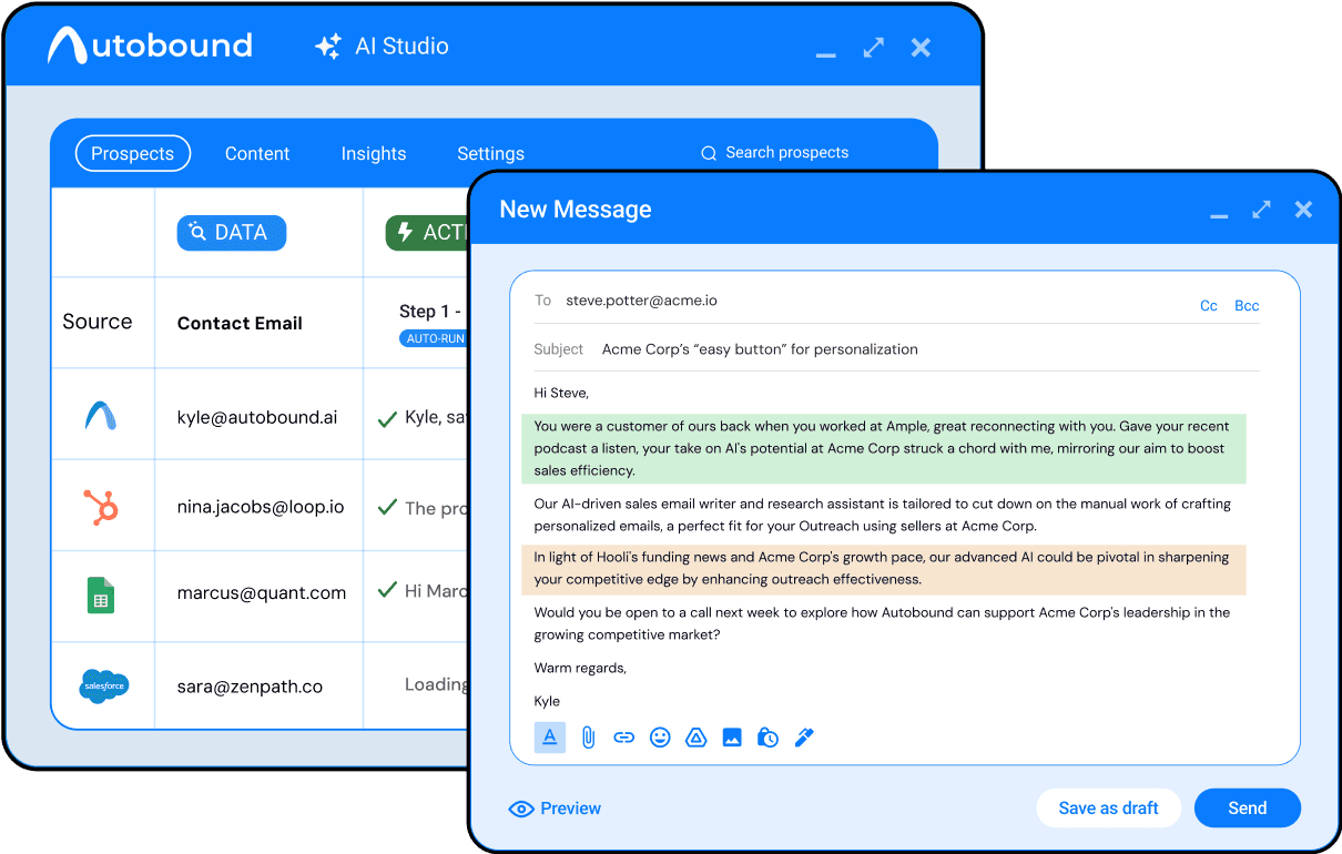 Every Touchpoint Powered by Real Business Signals.
